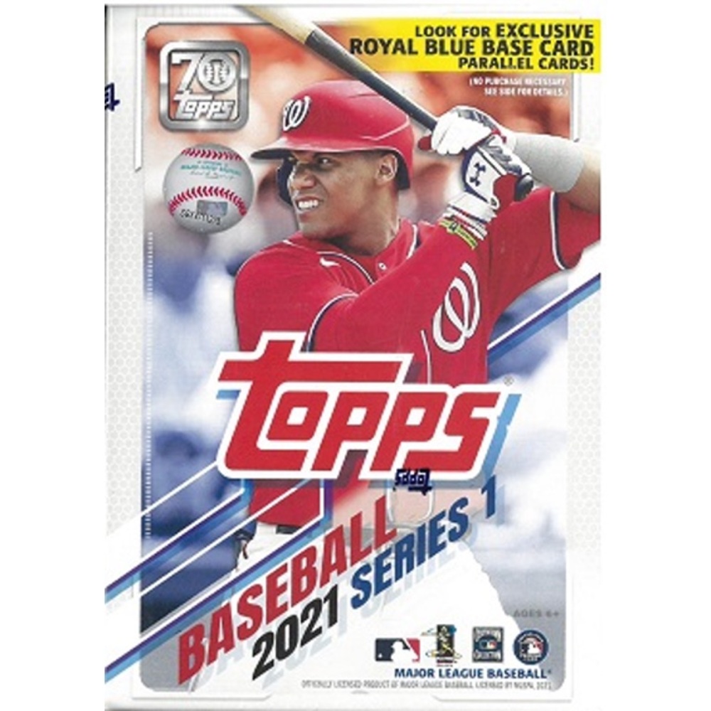 New Topps 2021 Series 1 MLB Baseball Trading Cards